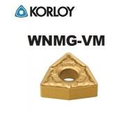 Пластина твердосплавная сменная WNMG-080412-VM (NC3220) korloy